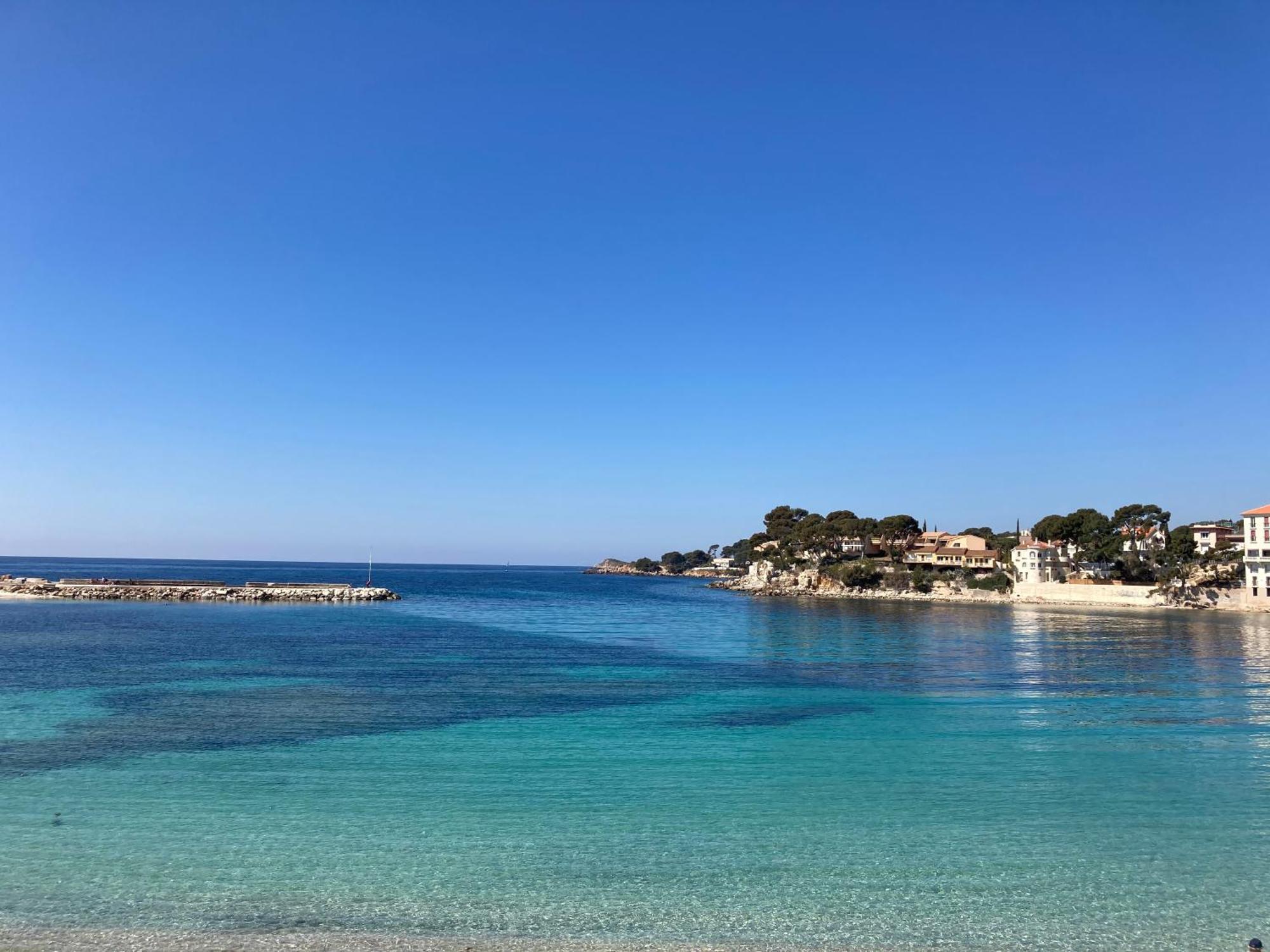 Tout Proche Gare Et Port, Vue Mer, Clim Et Parking Bandol Bagian luar foto